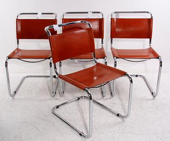 STOLAR, 4 st, 1900/2000-tal. Efter Mart Stam.