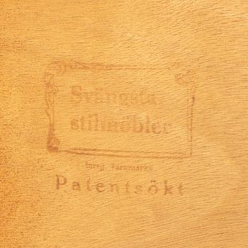 AXEL LARSSON, stolar, 6 st, Svängsta Stilmöbler, 1900-talets mitt.
