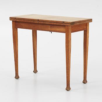 August Strindberg's games table, a Jugend oak games table, circa 1900.