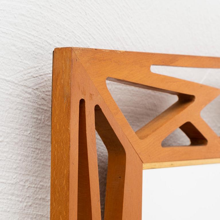 An 'Eden' Swedish Modern mirror from Gustafs, 1950's.