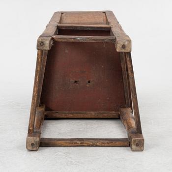 Chair, folk art, dated 1803.