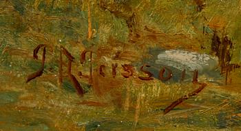 PETER ADOLF PERSSON, olja på duk, sign.