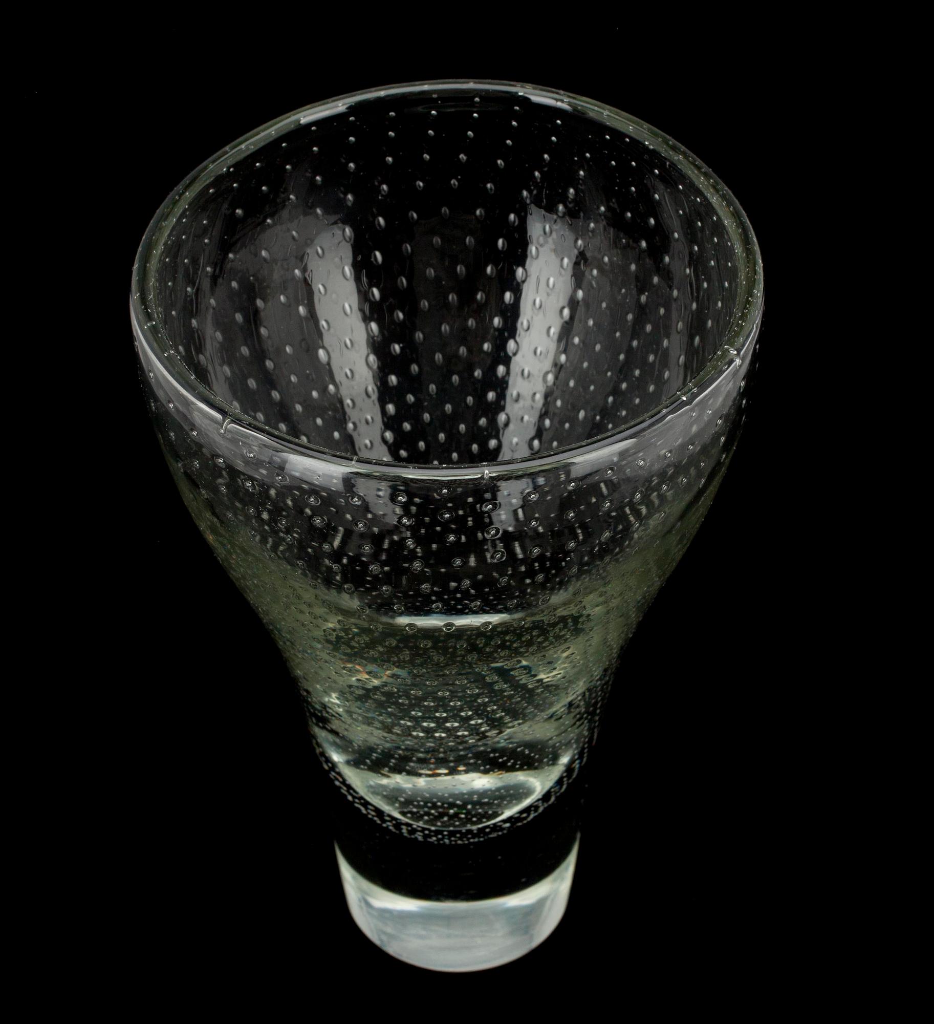 VAS, glas, Gunnel Nyman, signerad G. Nyman, Nuutajärvi Notsjö -57.