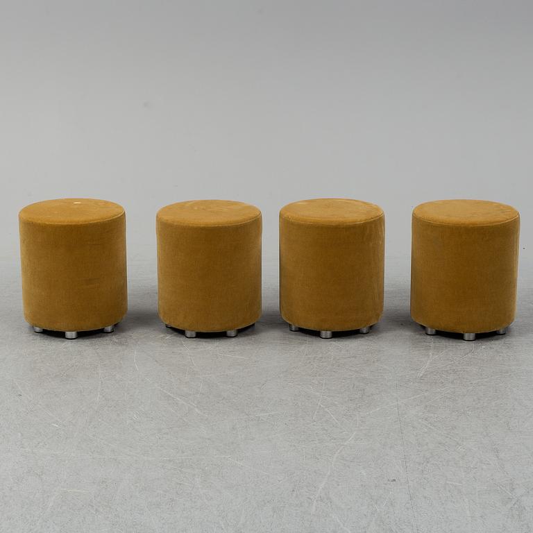 JOHANSON DESIGN, a set of four "Bob" stools.