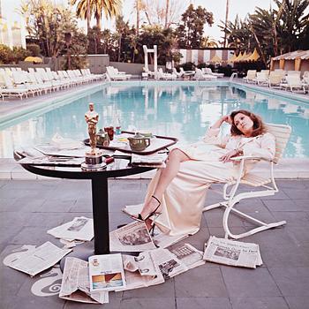 129. Terry O'Neill, "Faye Dunaway, Hollywood, 1977".