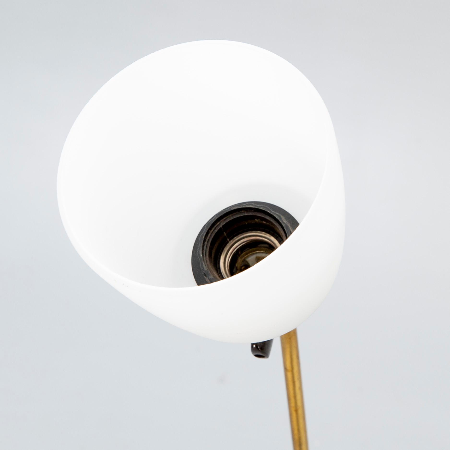Einar Bäckström, floor lamp, EB 6407, mid-20th century.
