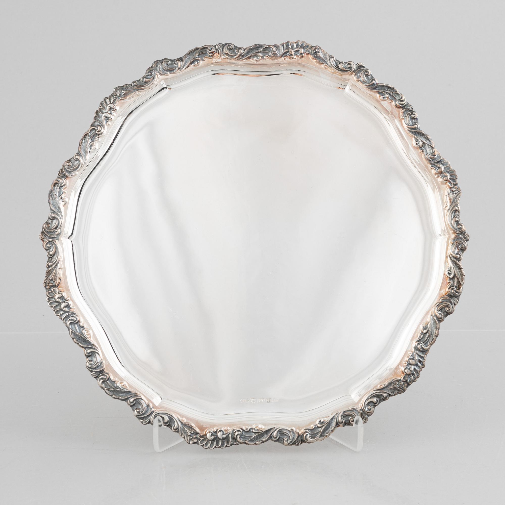 A silver tray, Kultakeskus, Hämeenlinna, Finland 1980.