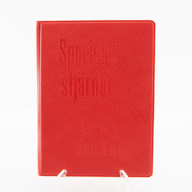 Idolkort, "Sportens stjärnor", bl a Cassius Clay, Nacka Skoglund mfl Hemmets Journal, 1960-tal.