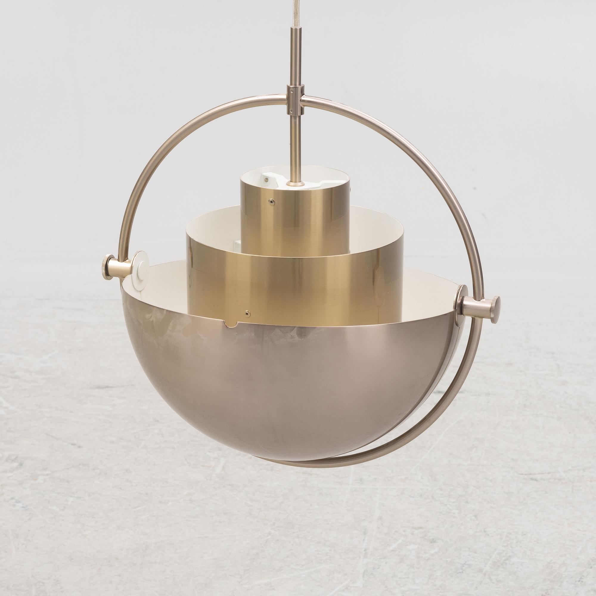 Louis Weisdorf, ceiling lamp, 'Multi-Lite Pendant', Gubi.