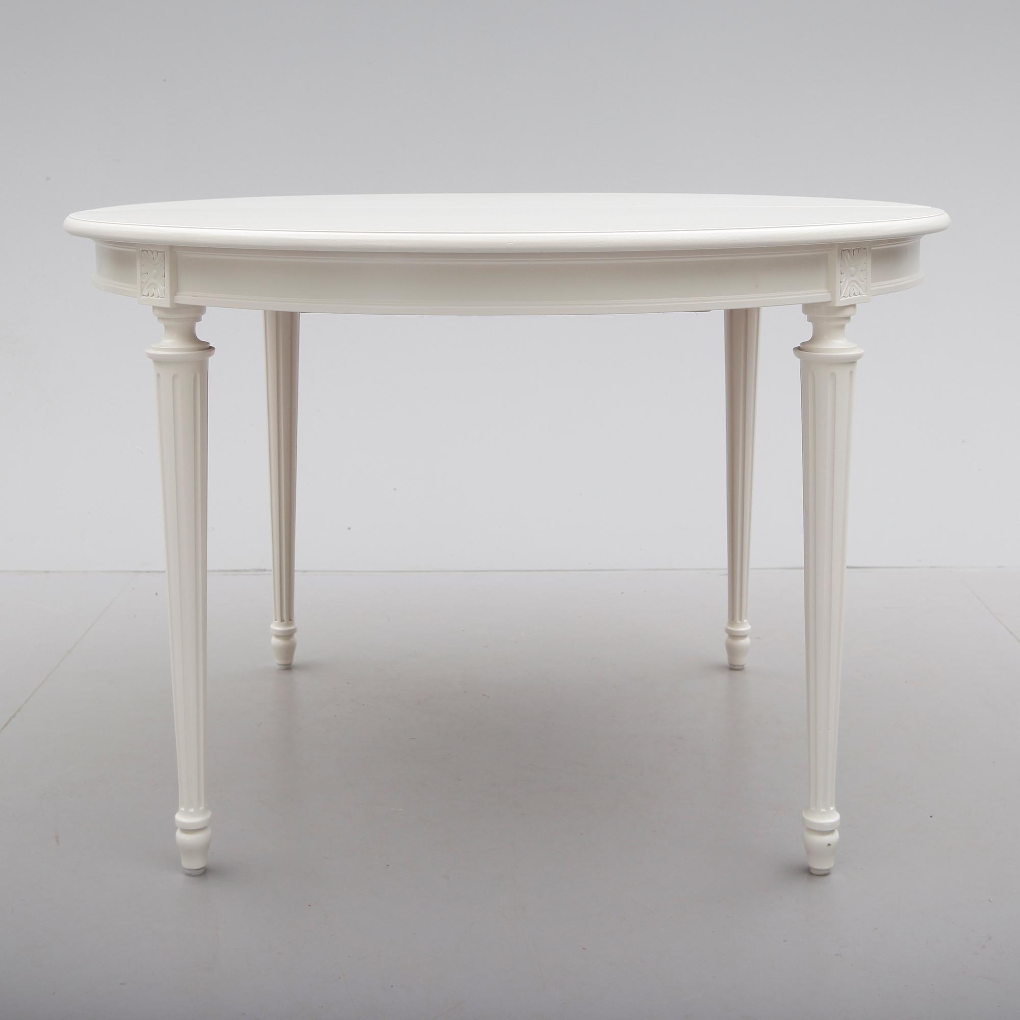 MATGRUPP, 11 delar, gustaviansk stil, 1900-talets andra hälft.
