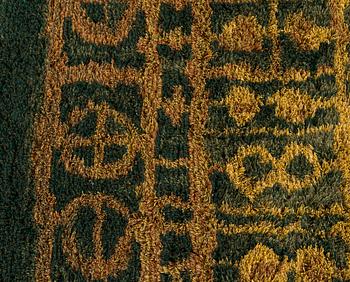 Tellervo Strömmer, ryijy, malli Wetterhoff. Noin 170 x 120 cm.