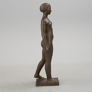 NILS SJÖGREN, Sculpture. Bronze, height 131 cm. Signed and dated 1950. Foundry marks Herman Bergman Fud.