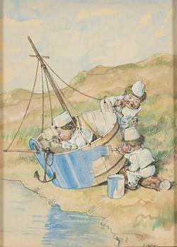 Robert Högfeldt, Båtbyggarna.