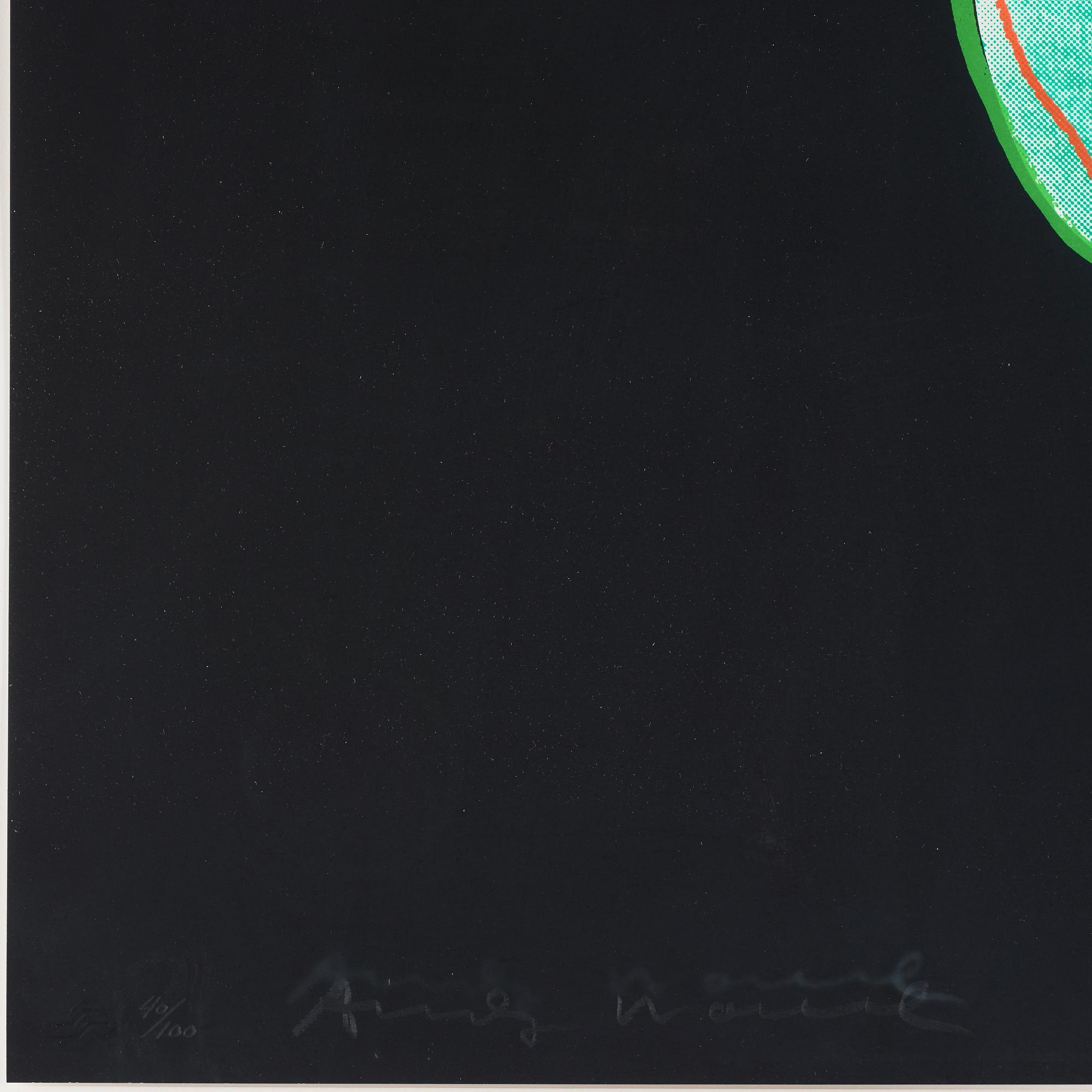 Andy Warhol, "Frölunda hockey player".