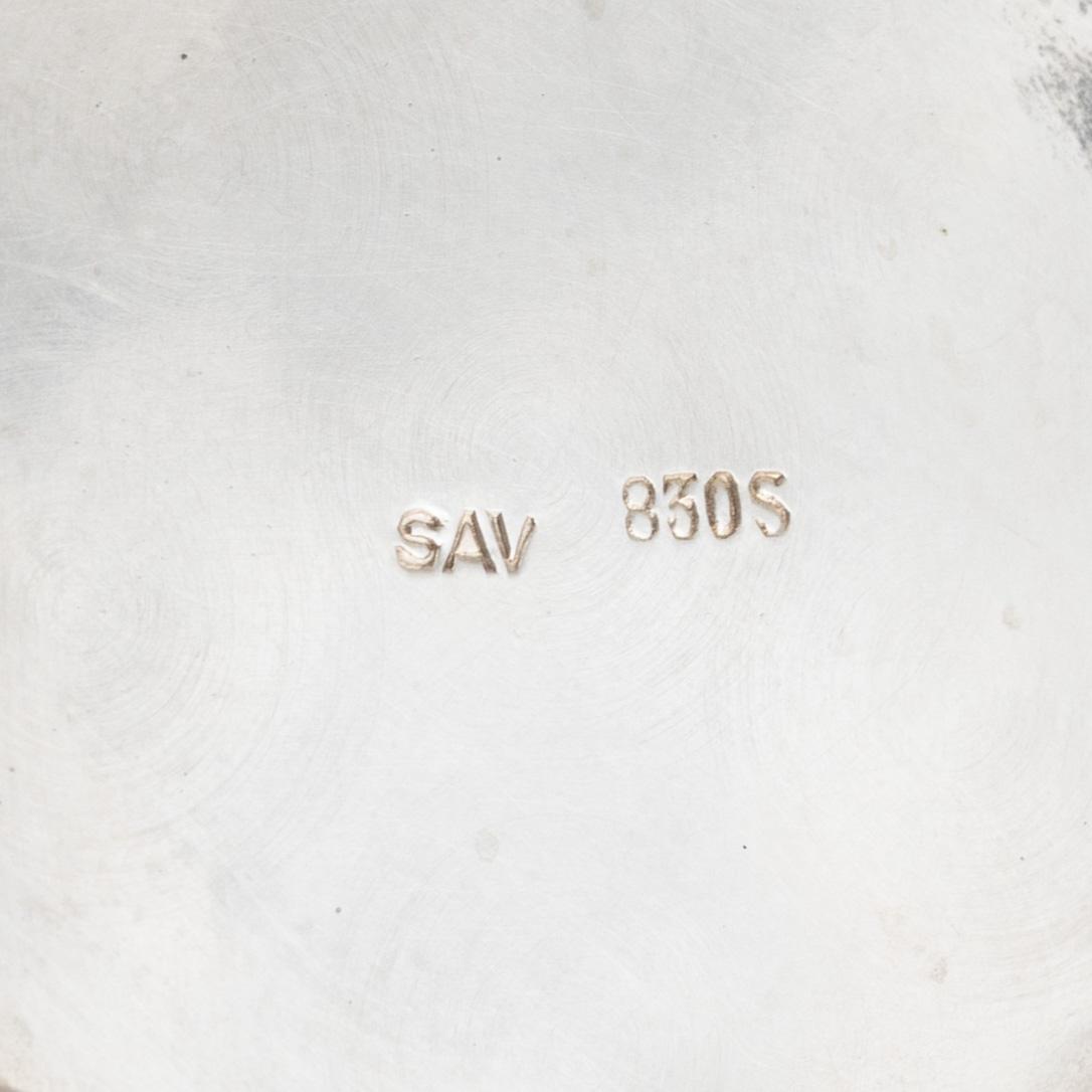 A 4-piece silver coffee service, 20h Century.