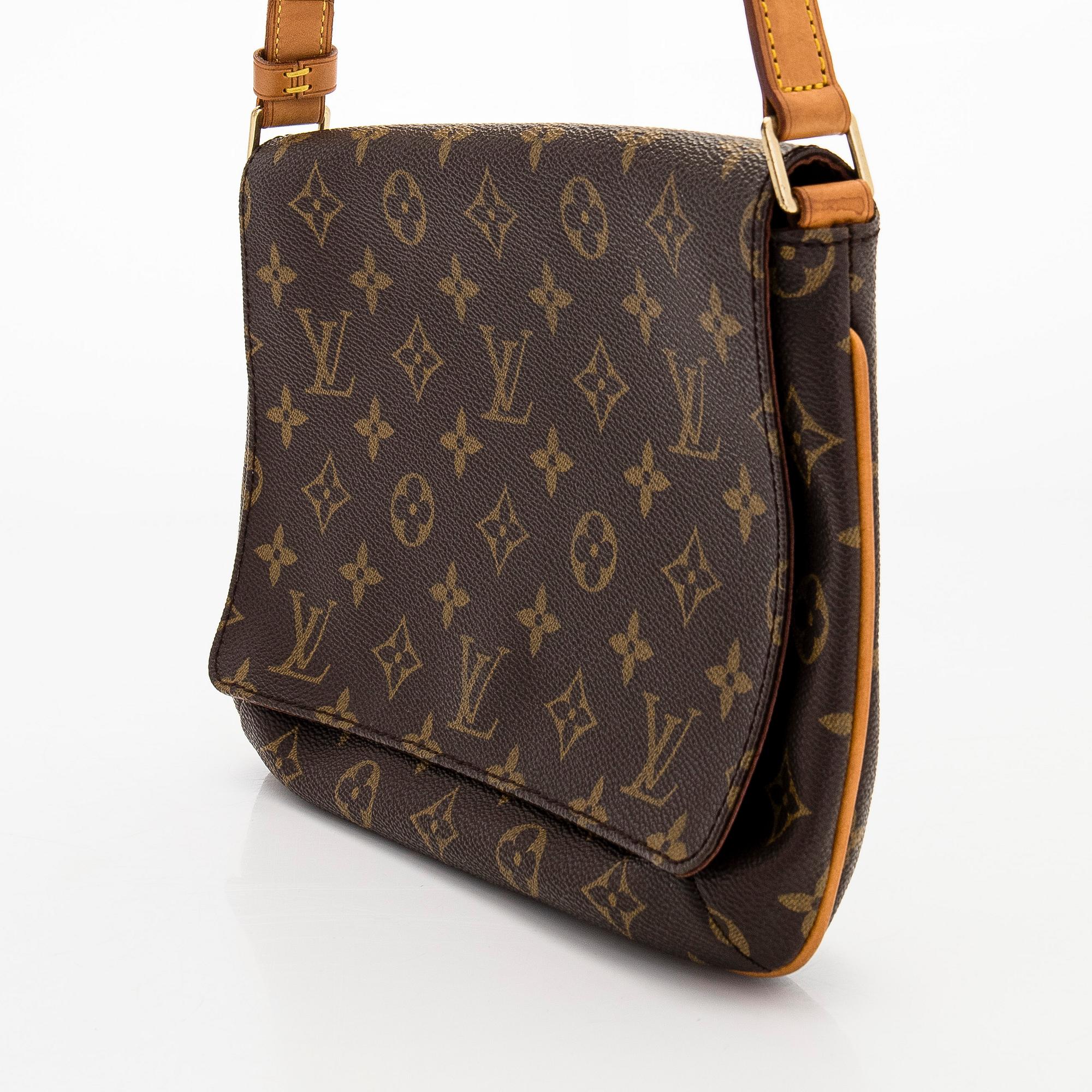 Louis Vuitton, a Monogram Canvas 'Musette Tango' bag.