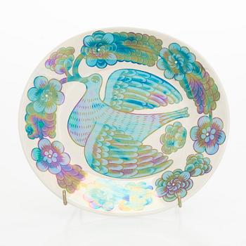 Birger Kaipiainen, decorative plate, marked Birger Kaipiainen Arabia Art Made in Finland.