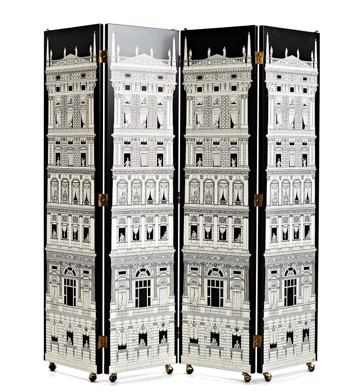 Piero Fornasetti, a room divider, Milano, Italy 2013.