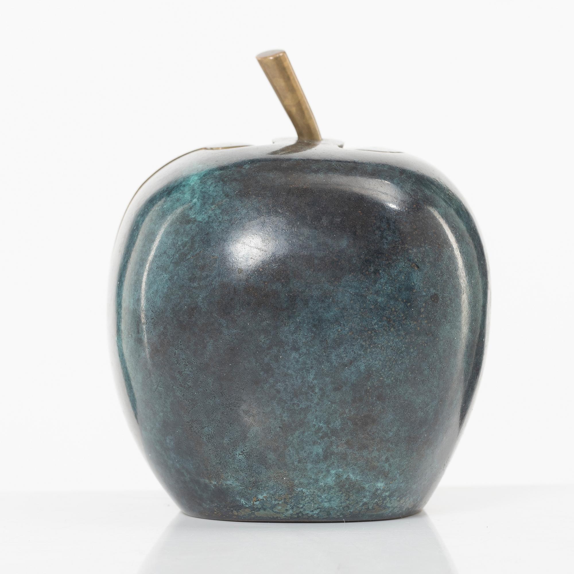 Okänd konstnär, skulptur, brons, signerad.