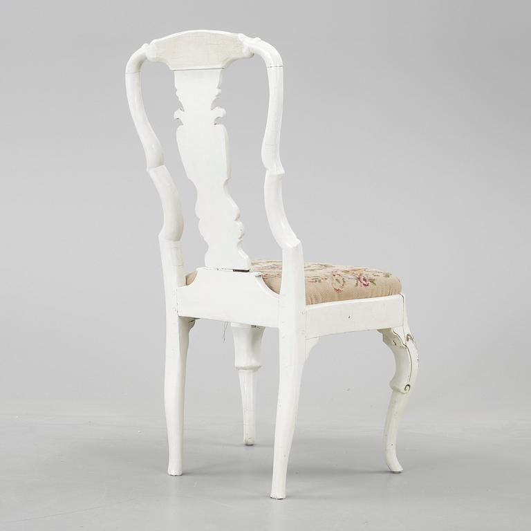STOL, senbarock, 1700-tal.
