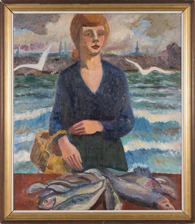 Yngve Bäck, Fish seller.