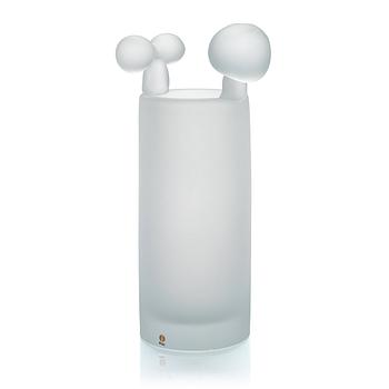 Oiva Toikka, veistos, "Lumilinna" signeerattu Oiva Toikka Iittala 2010 33/50.