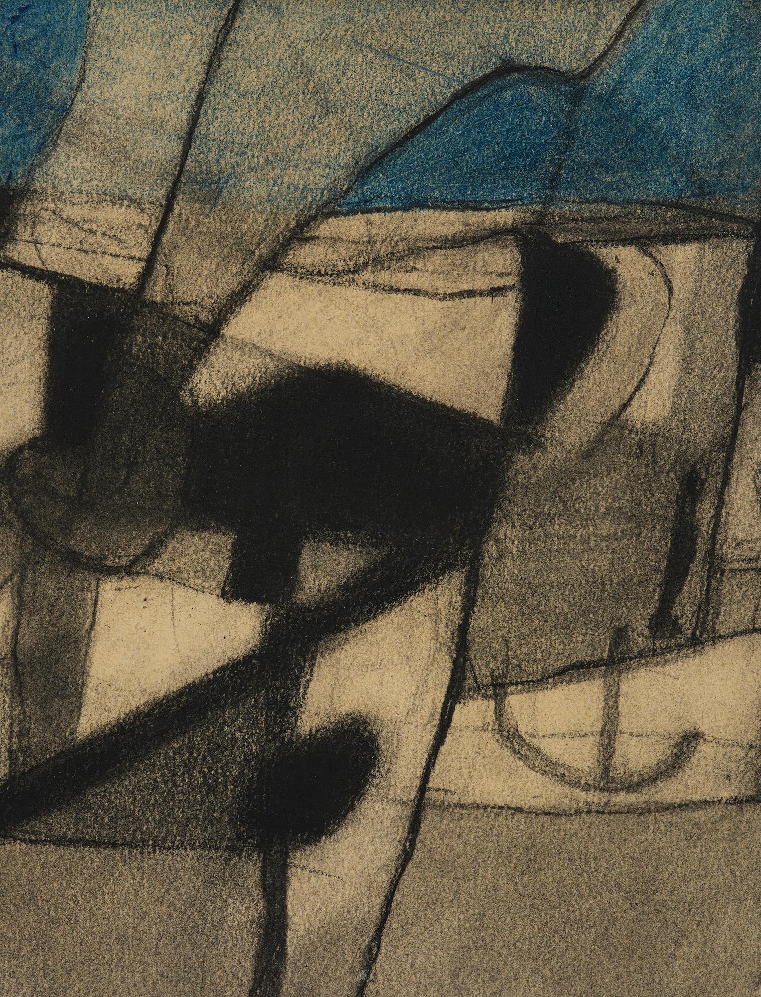 Maurice Estève, ”Paysage aux Chardons” (Dessin no 3).