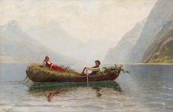 198. Hans Dahl, Fjordromantik.