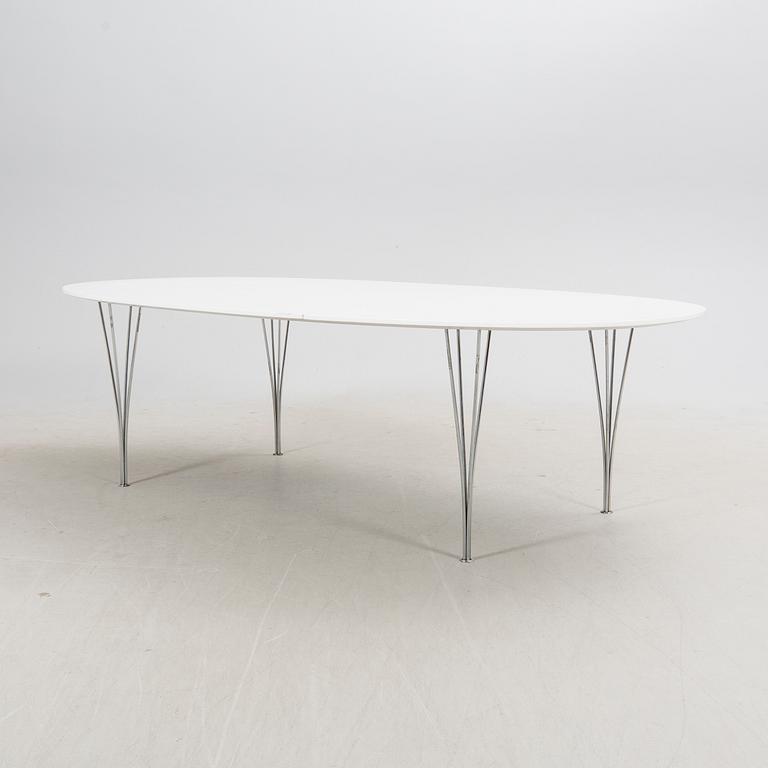 Piet Hein & Bruno Mathsson, bord, "Superelips" Fritz Hansen, Danmark.