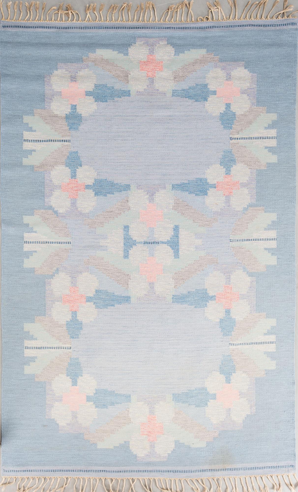 MATTA, rölakan, signerad IS (Ingegerd Silow), ca 291 x 192 cm.
