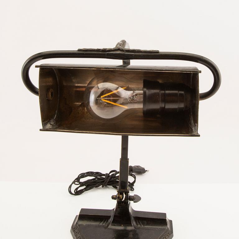 Skrivbordslampa 1900-talets början.