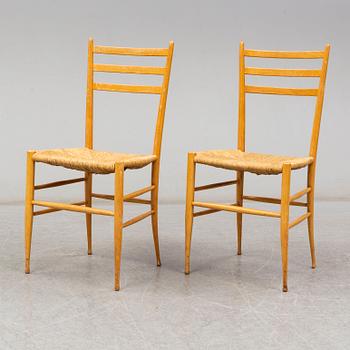 a pair of 1940's-/50's chairs.