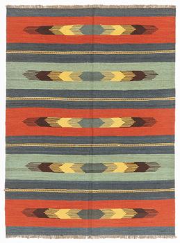 A persian kilim,  ca 242 x 181 cm.
