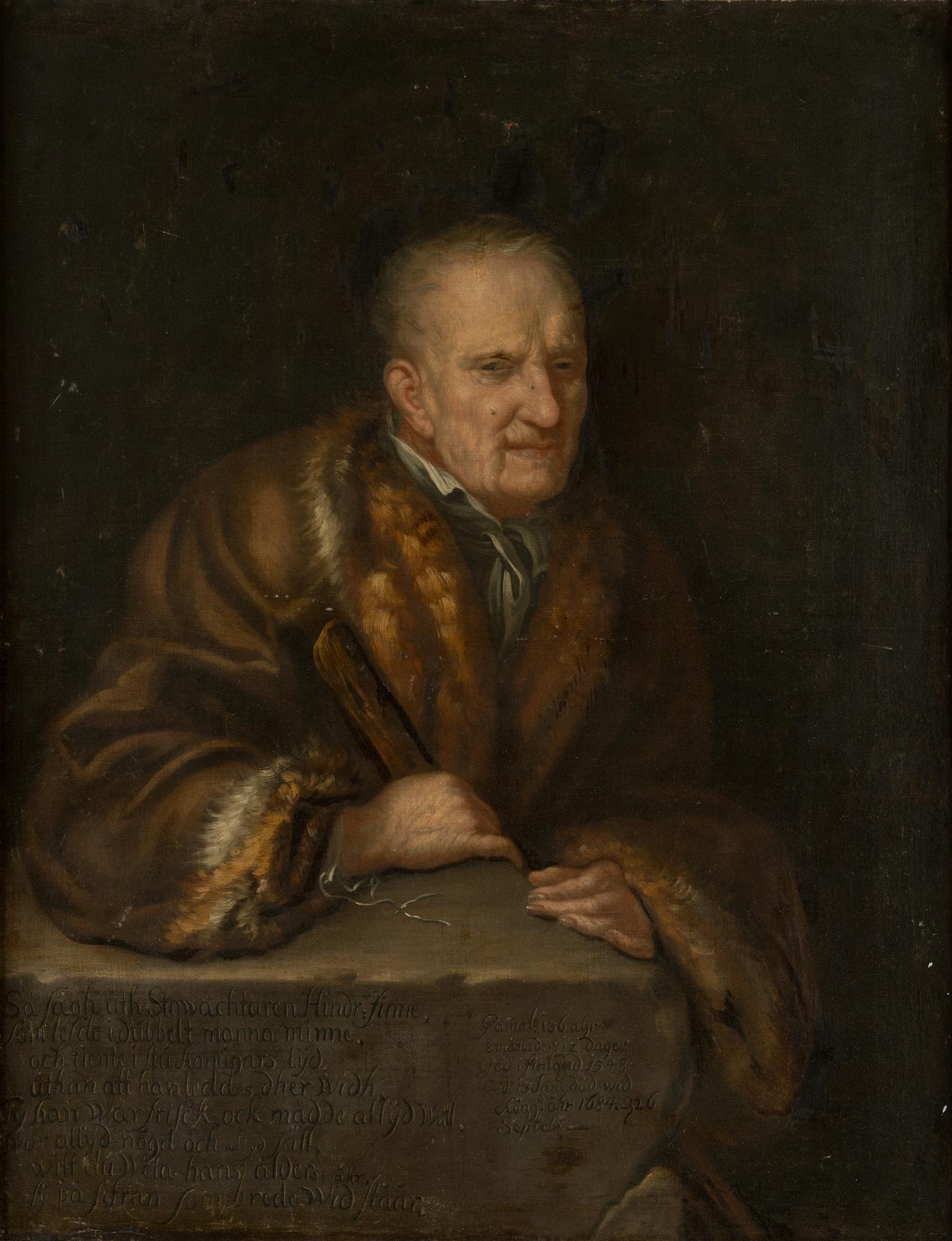 David Klöcker Ehrenstrahl, after, oil on canvas, 19th century.