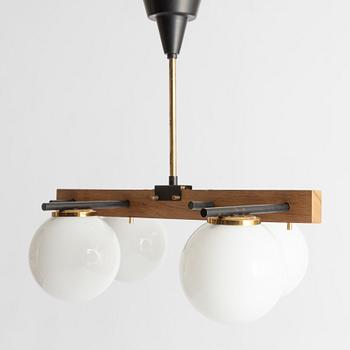 A ceiling lamp, Italy, 1960s.