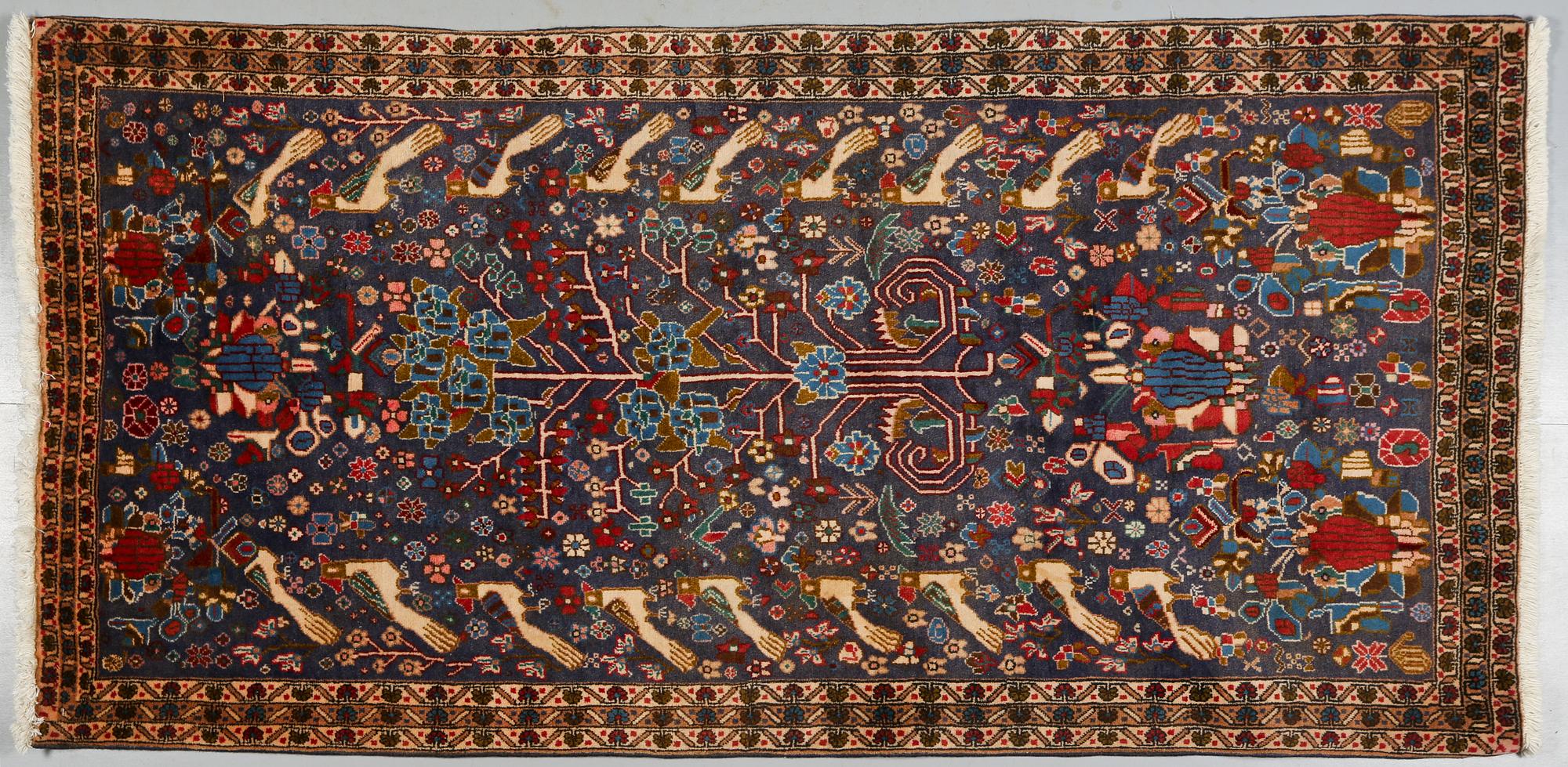 MATTA, Belutch, modern tillverkning, 208 x 103 cm.