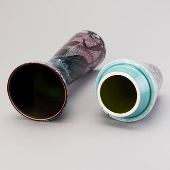 HEINI RIITAHUHTA, a porcelain vase/candlestick, Pro Arte 4/10 2013, signed Heini Riitahuhta.