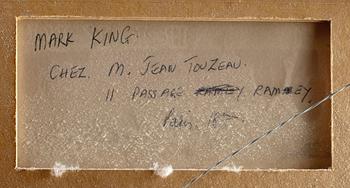 MARK KING, 2 st, bemålad litografier, signerad i trycket.
