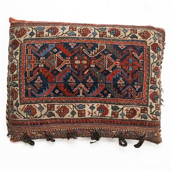 A Kashgai cushion, a. 64 x 51 cm.