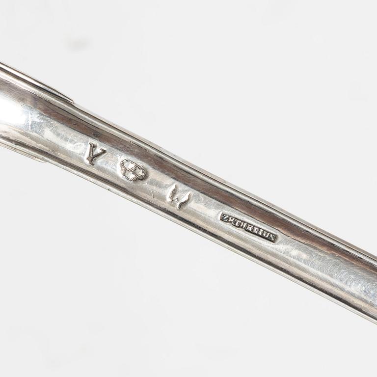 Pehr Zethelius, soppslev, silver, Stockholm 1781.