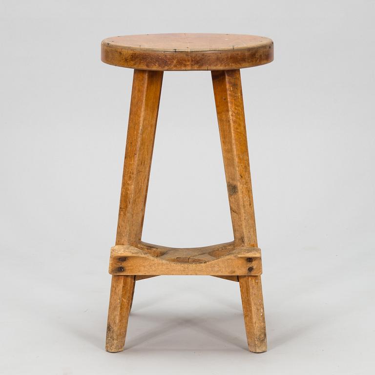 Stool, dated 1829.