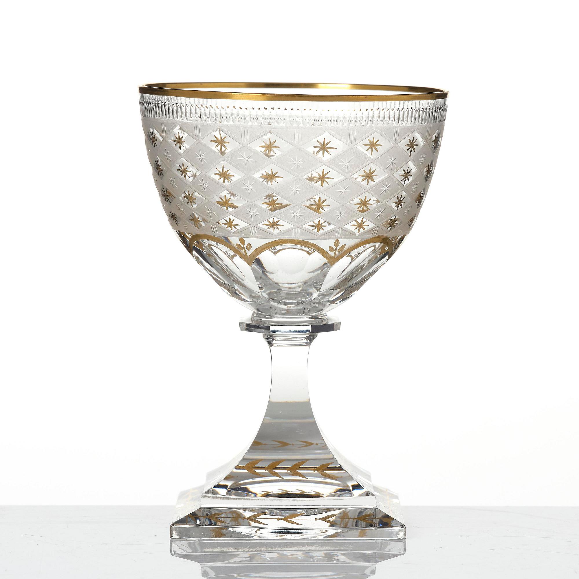 Glasservis, 72 delar, Sverige, Kosta, "Odelberg", 1900-tal.