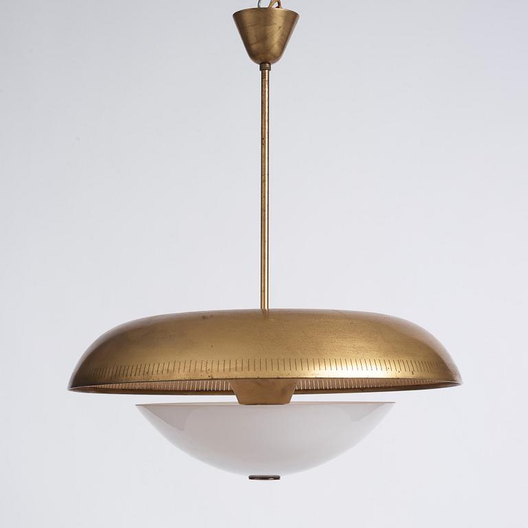 Harald Notini, a ceiling lamp, model "11796", Arvid Böhlmarks Lampfabrik, 1940s.