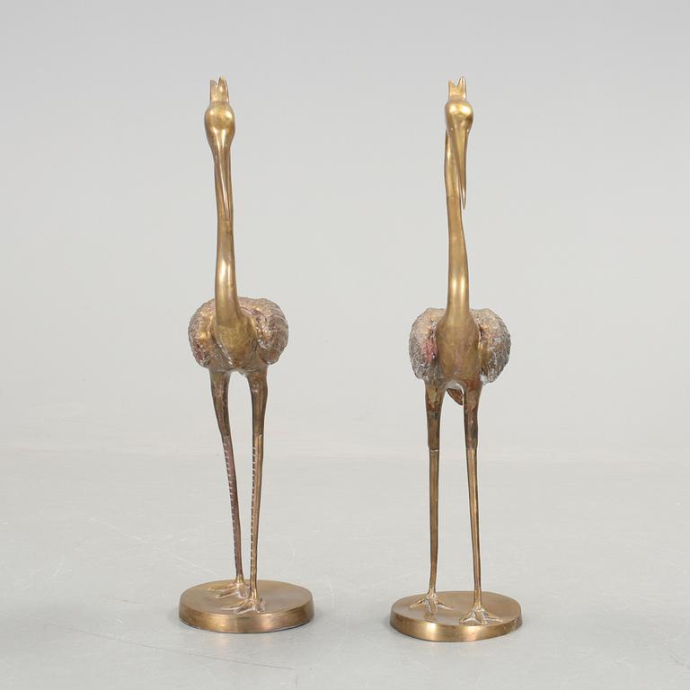 SKULPTURER, ett par, brons, 1900-tal.