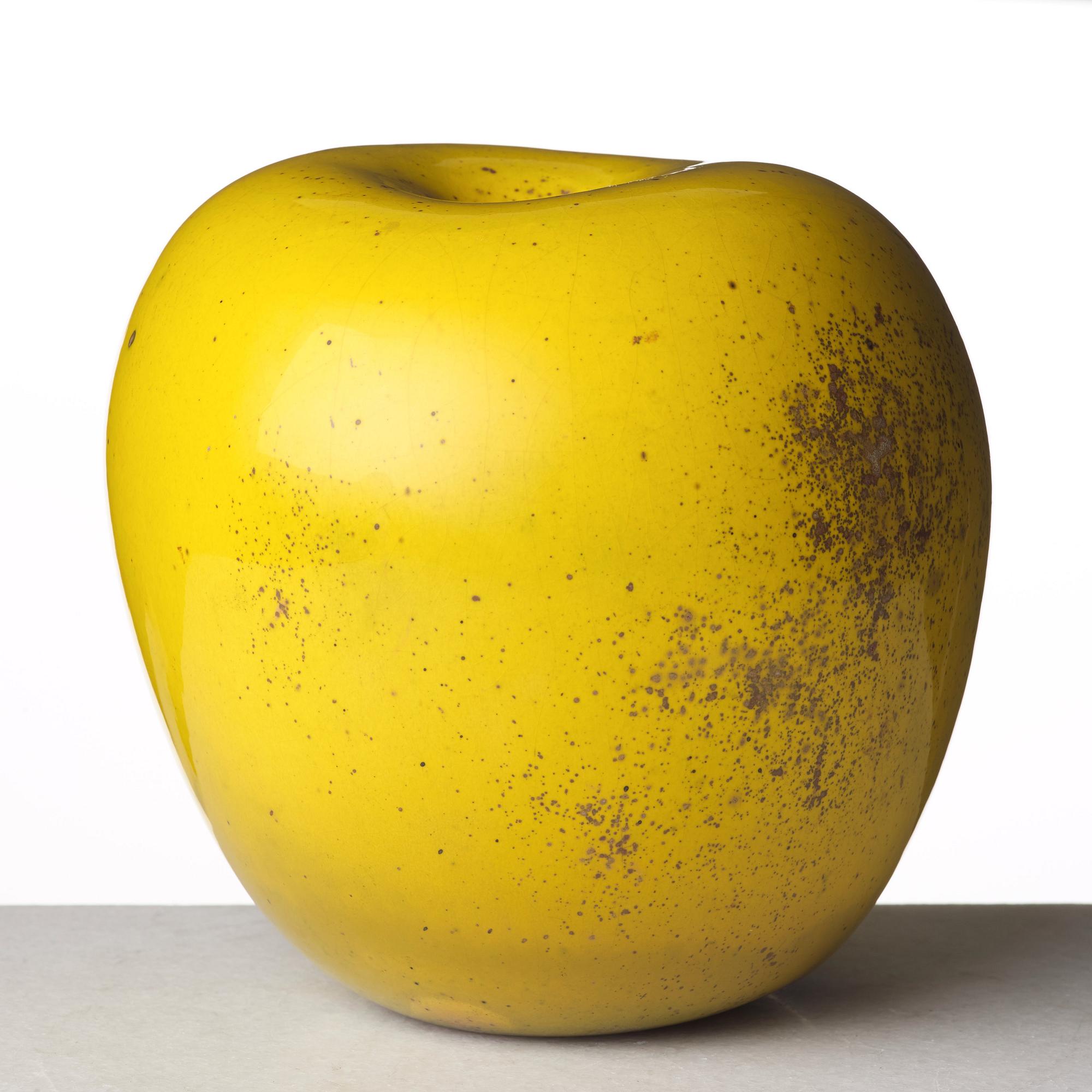 Hans Hedberg, skulptur, äpple, Biot, Frankrike.