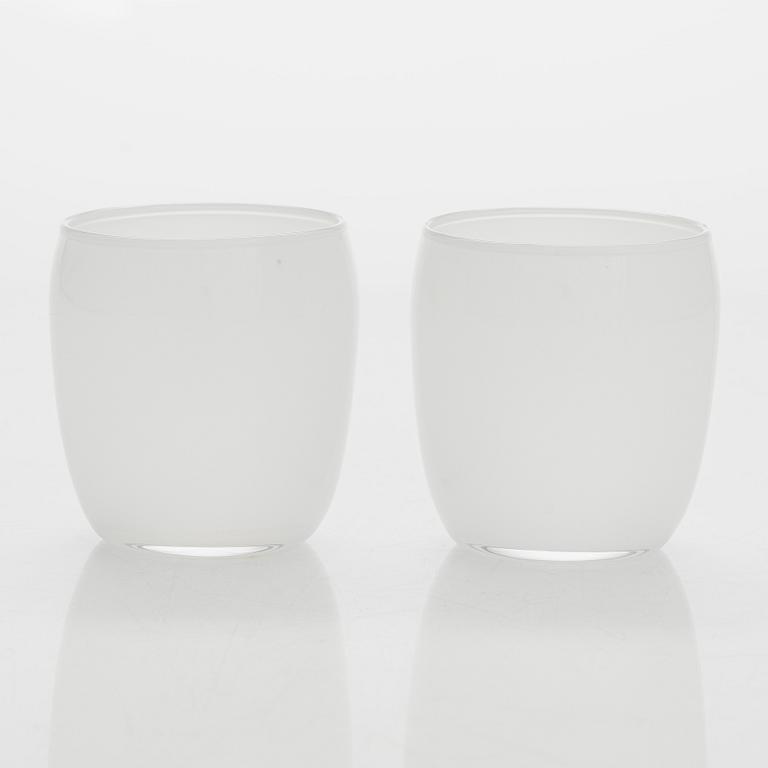 Maire Gullichsen, a set of six jug and drinking glasses, for Iittala.