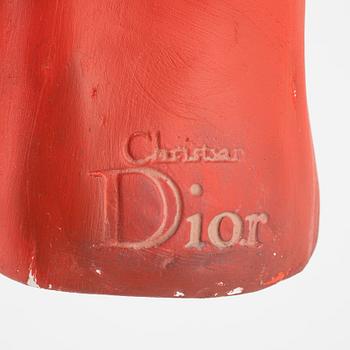 A plaster mannequin, Christian Dior, presumably 1930's.