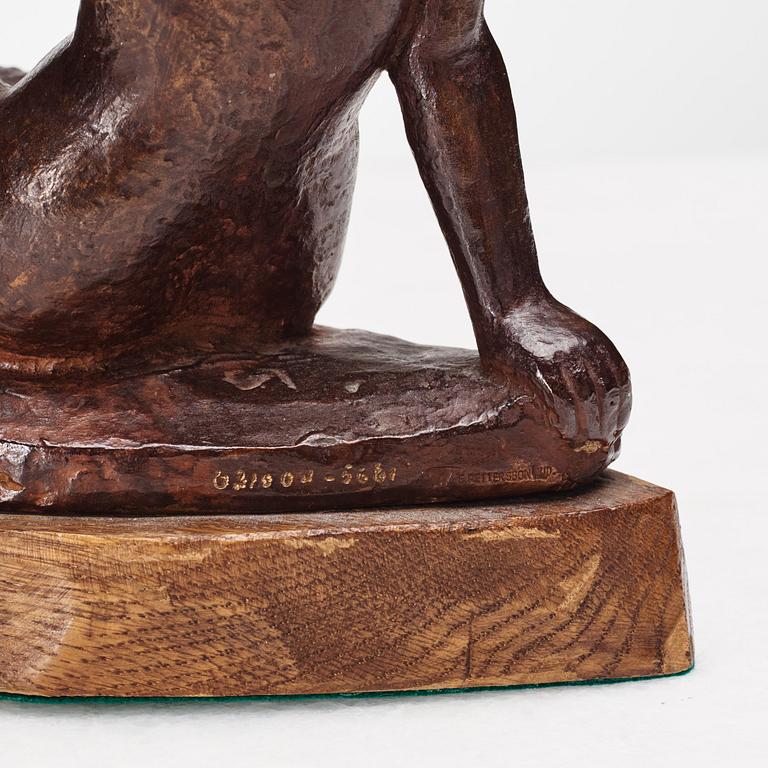 DAVID WRETLING, bronze sculpture, signed David Wretling, numbered 1/10.