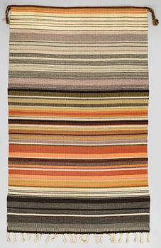Elsa Montell-Saanio, a Raanu textile 'Campfire' from Lapland. Circa 180 x 113 cm.