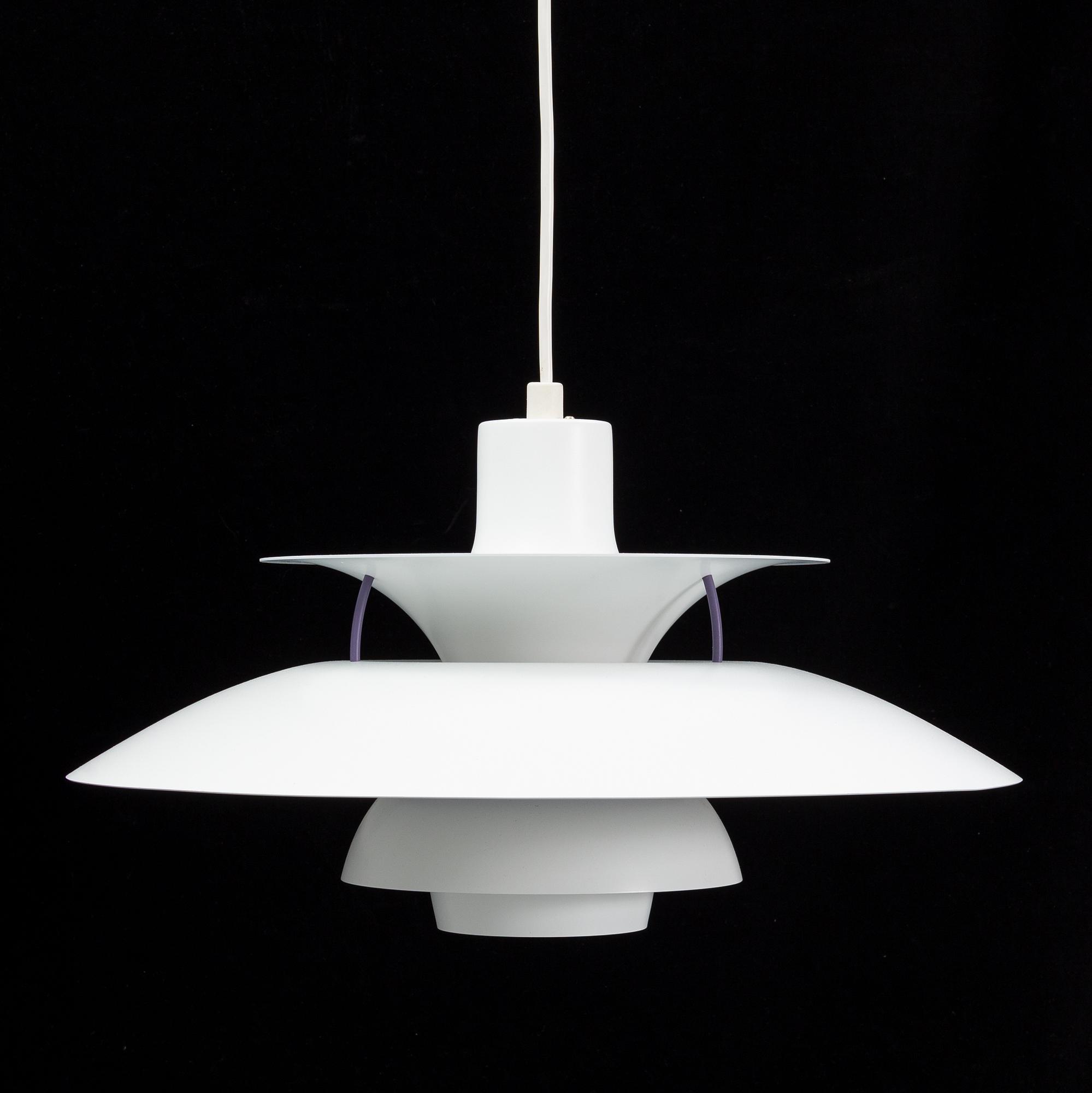 Poul Henningsen, a 'PH 5' pendant light, Louis Poulsen, Denmark.